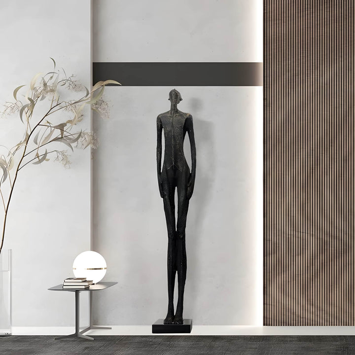 Xoltra Sculpture - Resin Art Decor for Living Room Display