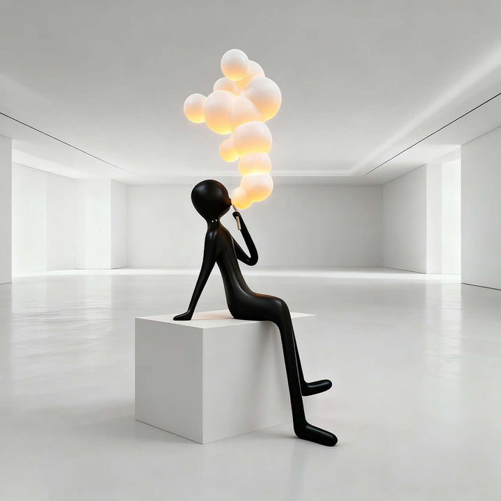 Xynka Sculpture Floor Lamp – Living Room Art Deco Lamp