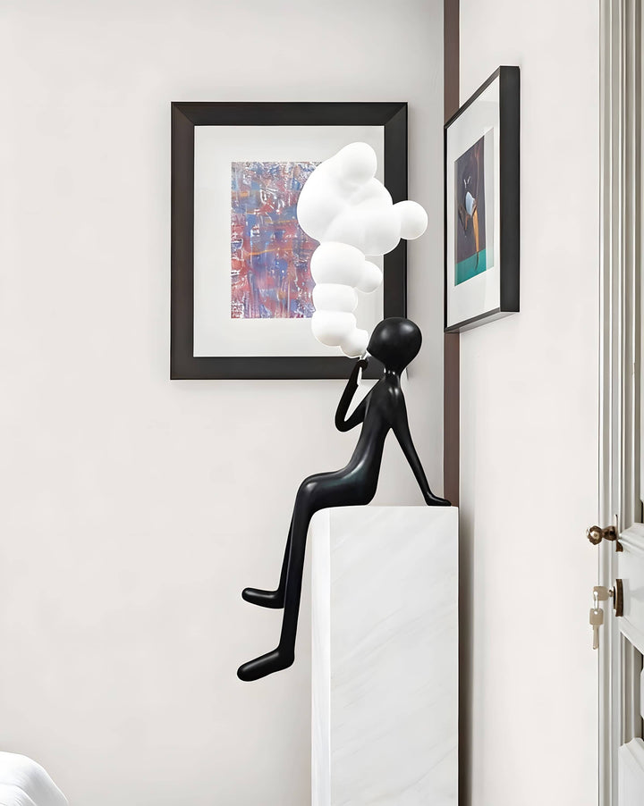 Xynka Sculpture Floor Lamp – Living Room Art Deco Lamp