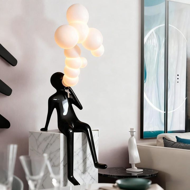 Xynka Sculpture Floor Lamp – Living Room Art Deco Lamp