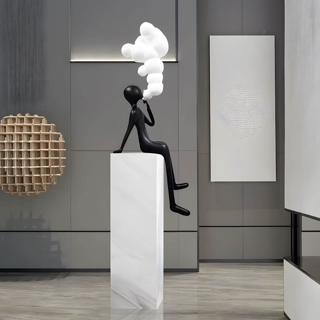 Xynka Sculpture Floor Lamp – Living Room Art Deco Lamp