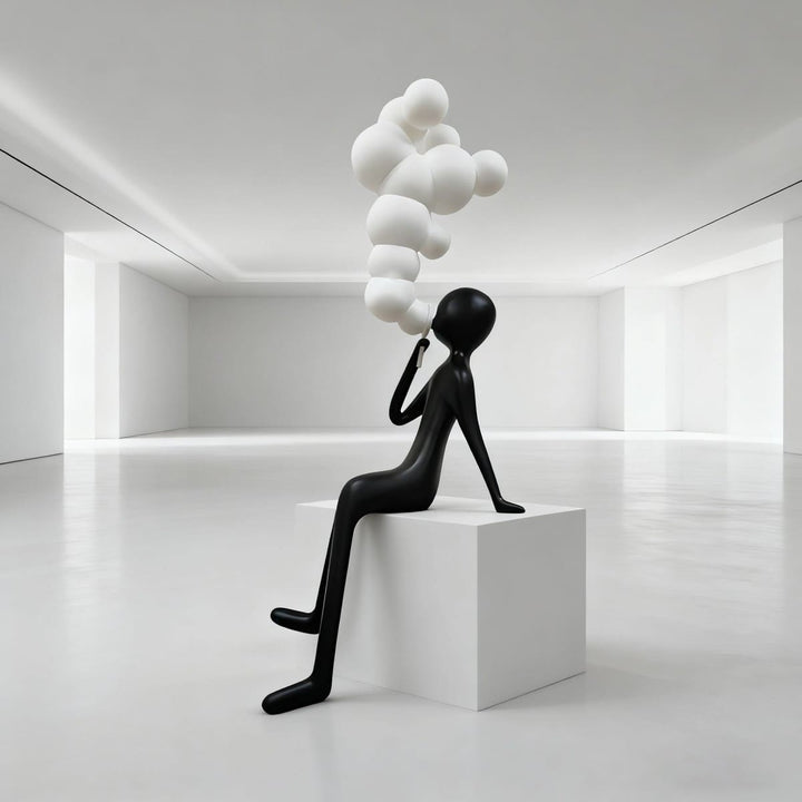 Xynka Sculpture Floor Lamp – Living Room Art Deco Lamp