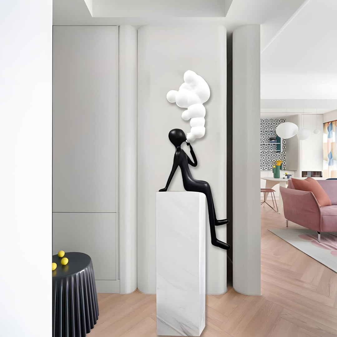 Xynka Sculpture Floor Lamp – Living Room Art Deco Lamp