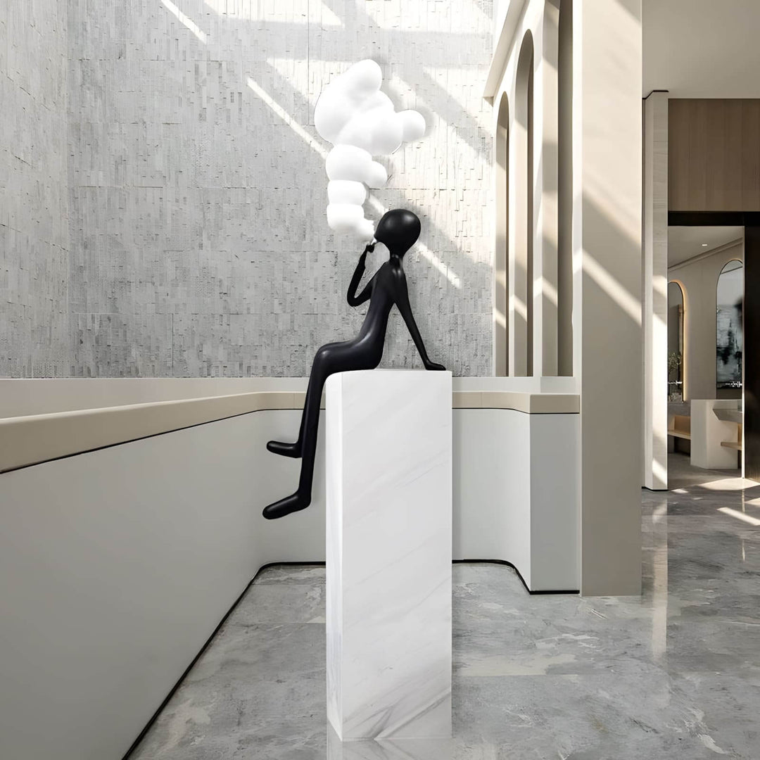 Xynka Sculpture Floor Lamp – Living Room Art Deco Lamp