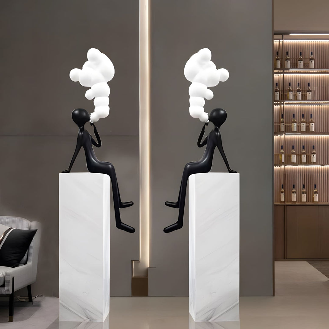 Xynka Sculpture Floor Lamp – Living Room Art Deco Lamp