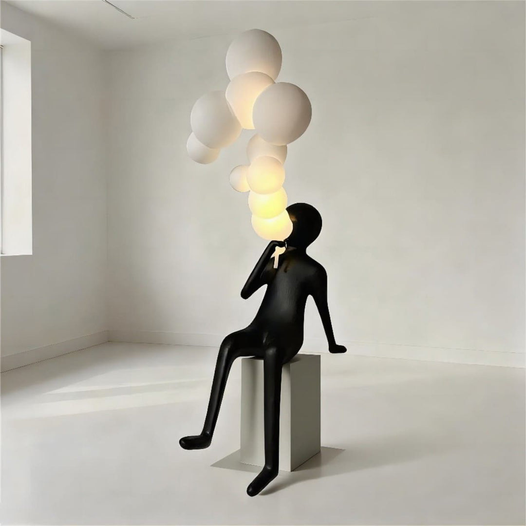 Xynka Sculpture Floor Lamp – Living Room Art Deco Lamp