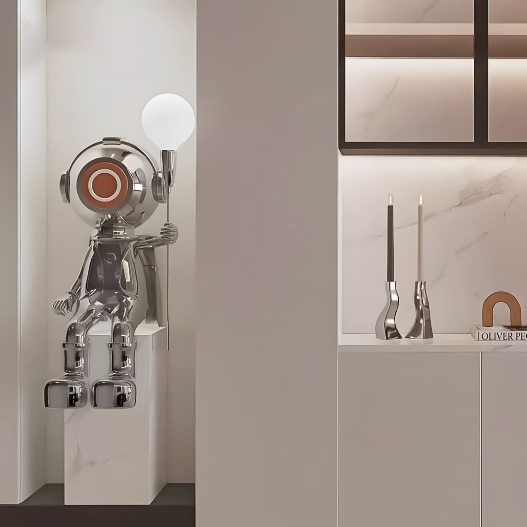 Xyroli Art Deco Floor Lamp – Living Room Sculpture Floor Lamp