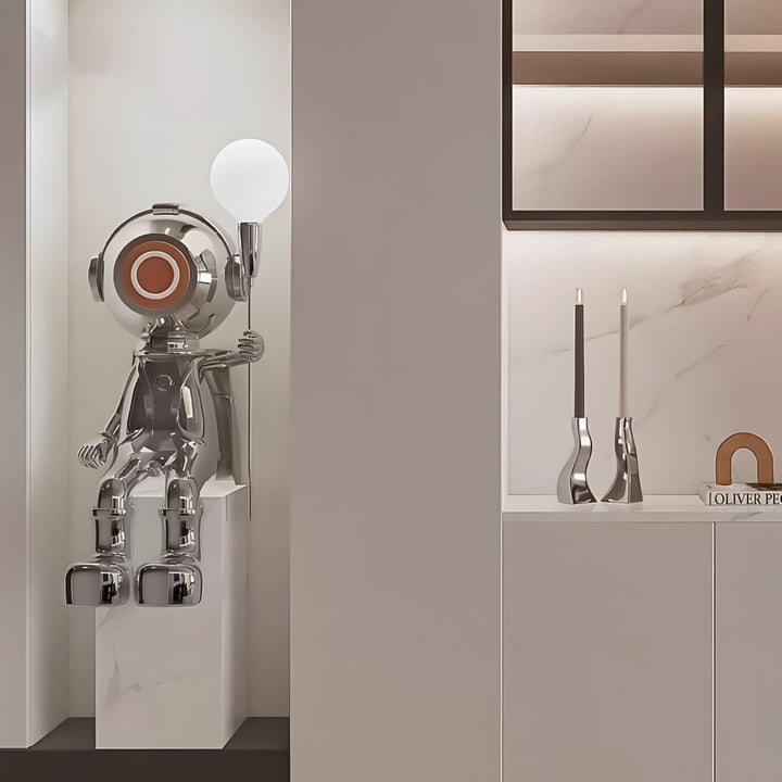 Xyroli Art Deco Floor Lamp – Living Room Sculpture Floor Lamp