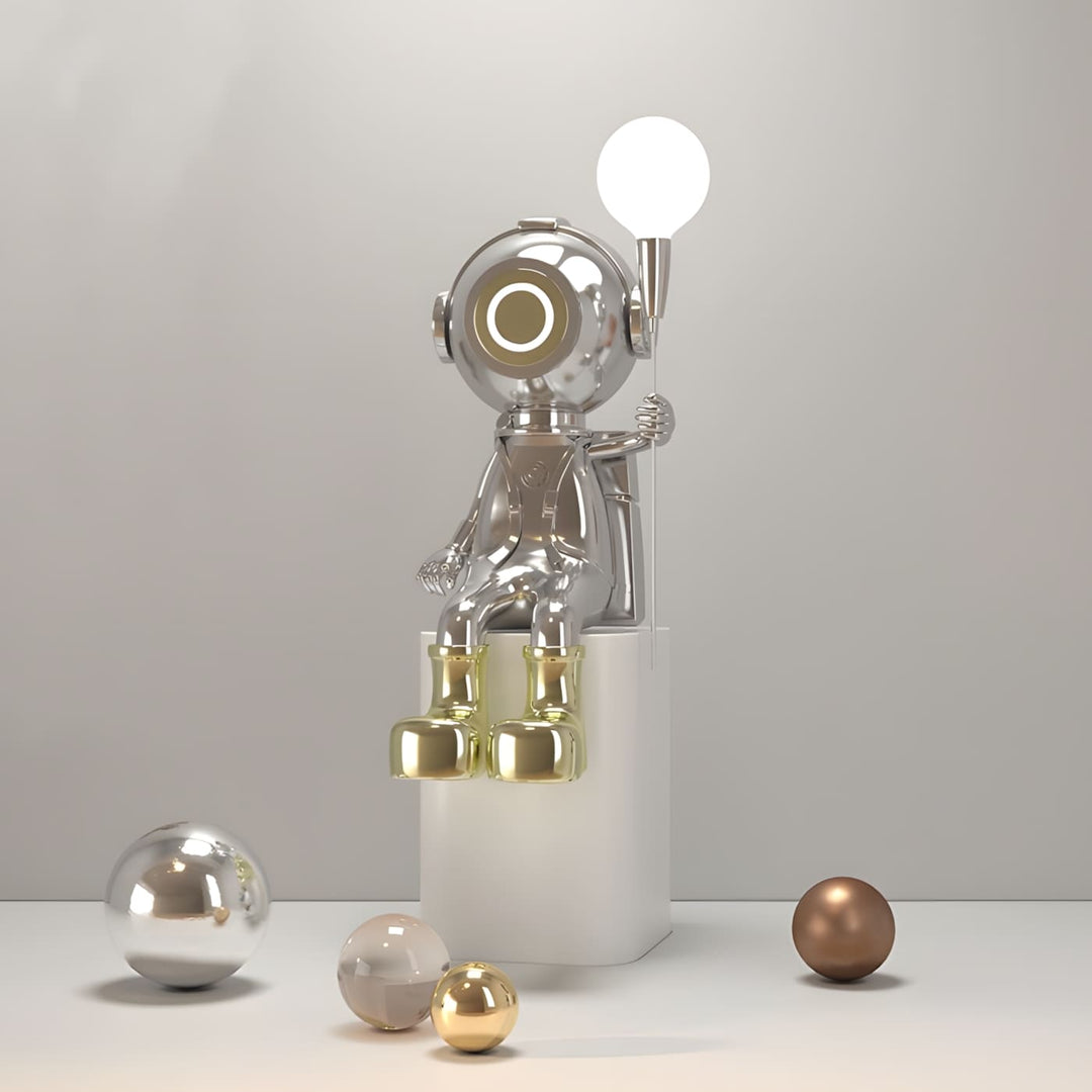 Xyroli Art Deco Floor Lamp – Living Room Sculpture Floor Lamp