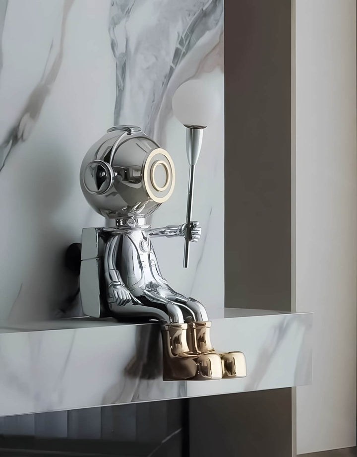 Xyroli Art Deco Floor Lamp – Living Room Sculpture Floor Lamp