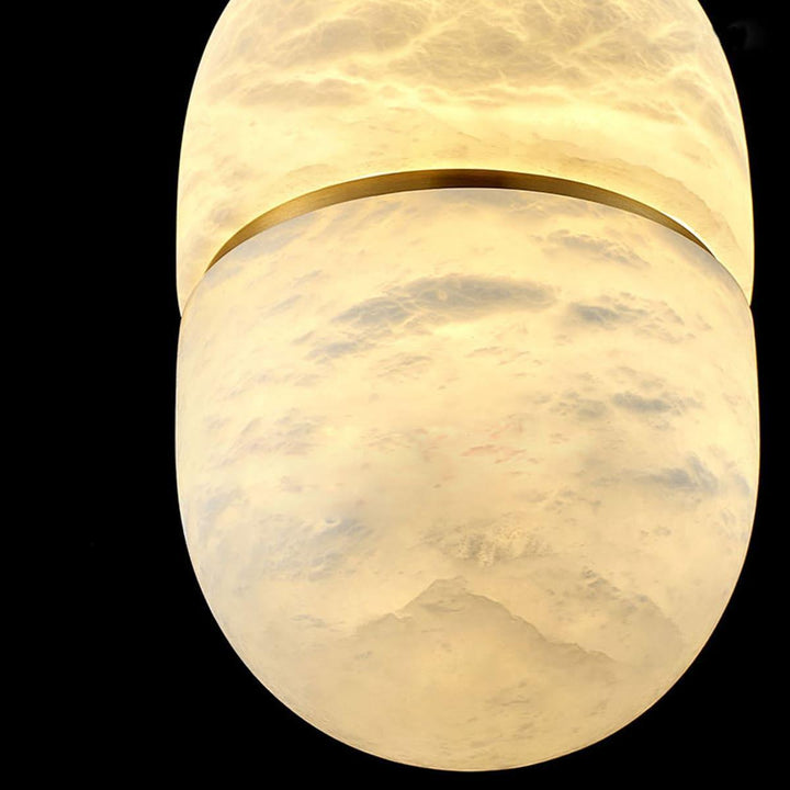 YUM Alabaster Pendant Light | Modern Bathroom Fixture | Vinlighting | Vinlighting | Vinlighting