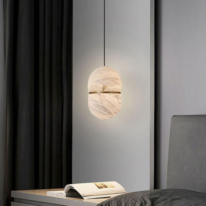 YUM Alabaster Pendant Light | Modern Bathroom Fixture | Vinlighting | Vinlighting | Vinlighting