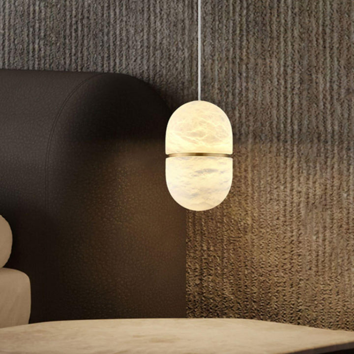 YUM Alabaster Pendant Light | Modern Bathroom Fixture | Vinlighting | Vinlighting | Vinlighting