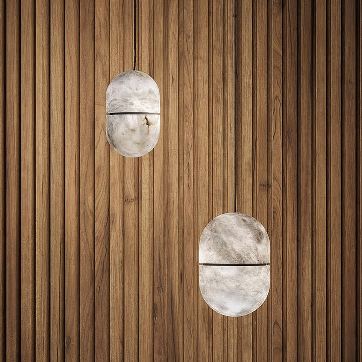 YUM Alabaster Pendant Light | Modern Bathroom Fixture | Vinlighting | Vinlighting | Vinlighting