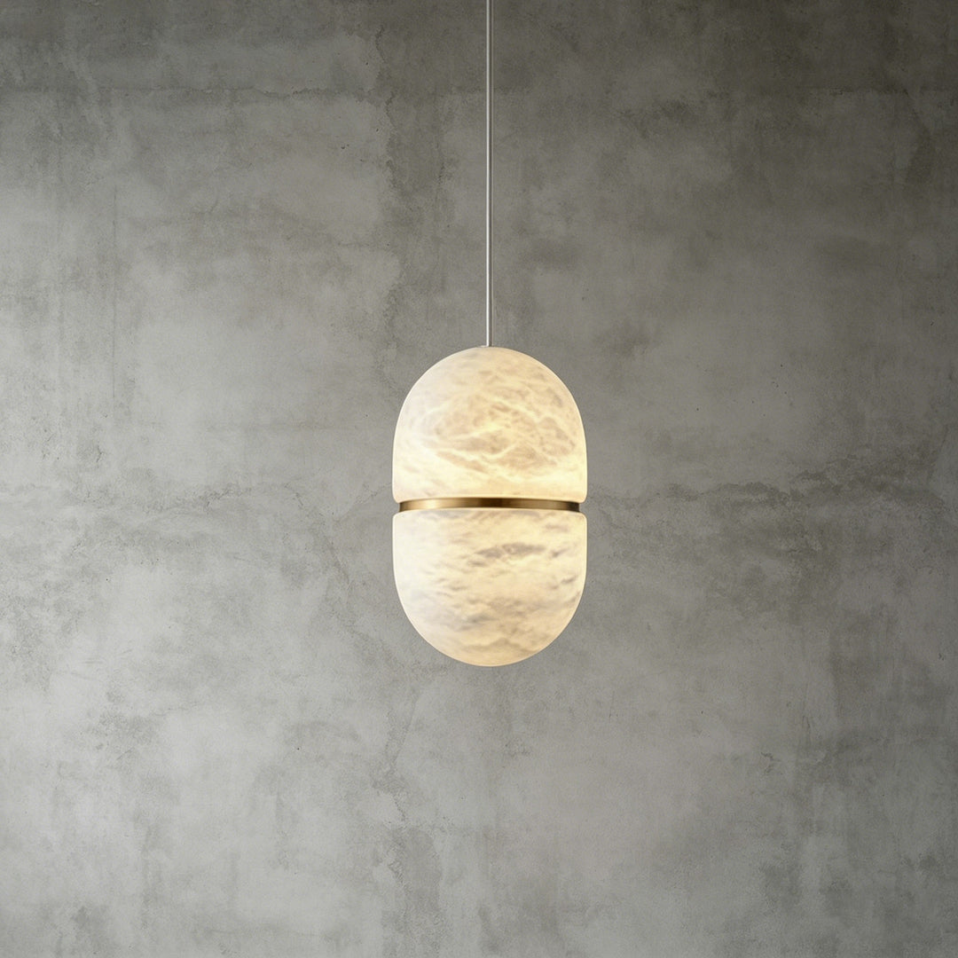 YUM Alabaster Pendant Light