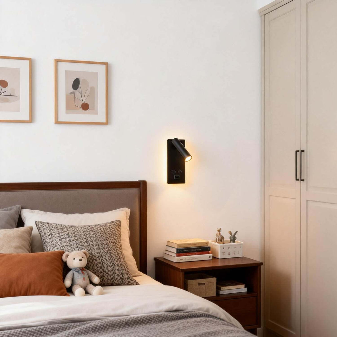 Yorva Wall Lamp Style B – Modern Minimalist Reading Lamp