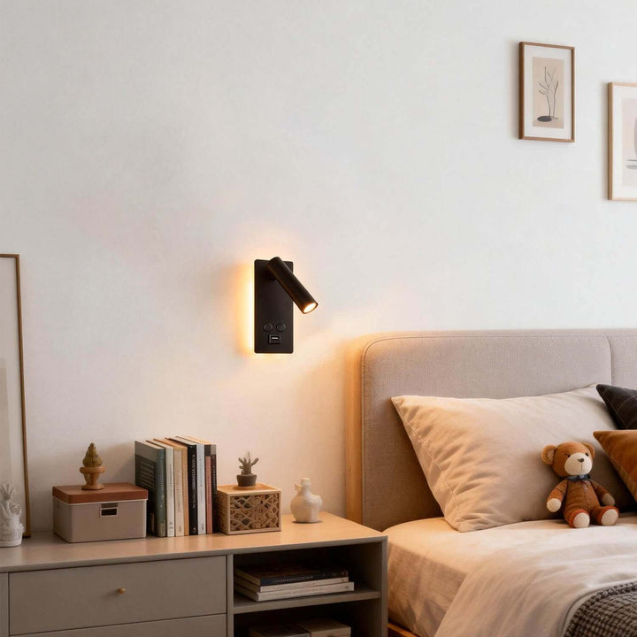 Yorva Wall Lamp Style B – Modern Minimalist Reading Lamp
