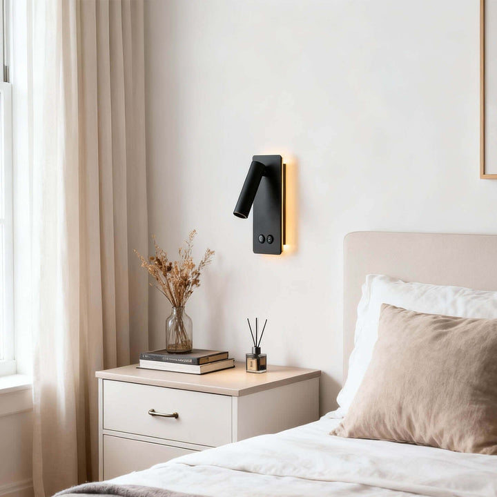 Yorva Wall Lamp Style B – Modern Minimalist Reading Lamp