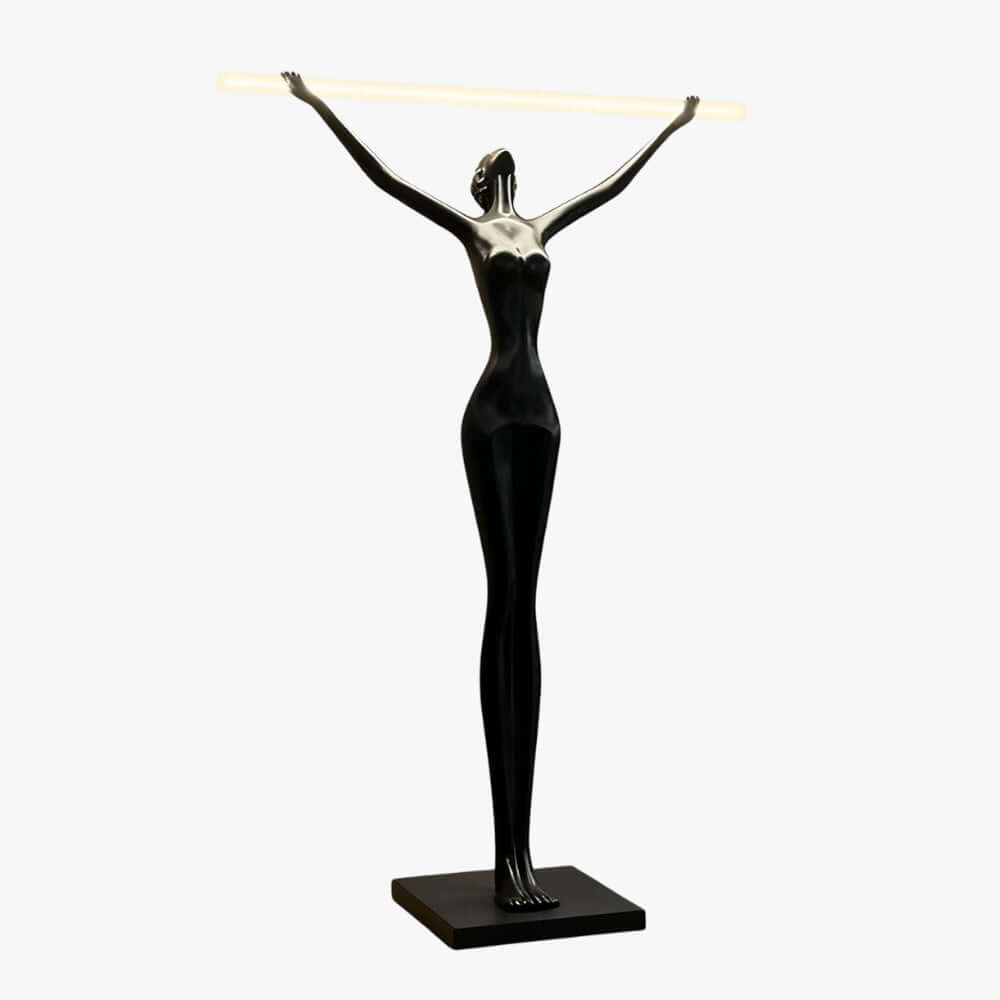 Yuvita Art Deco Floor Lamp – Elegant Art Sculpture Light