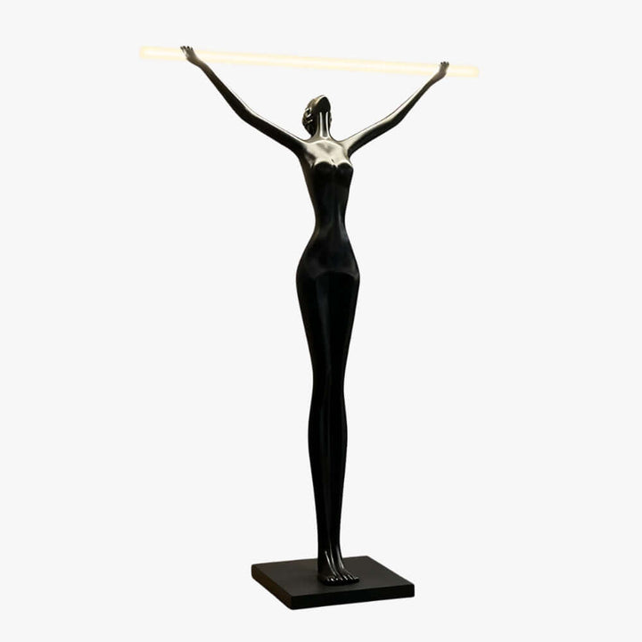 Yuvita Art Deco Floor Lamp – Elegant Art Sculpture Light