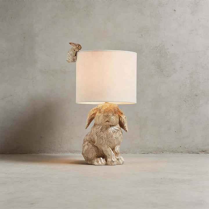 Zarvoni Table Lamp – Nordic Creative Rabbit Resin Light