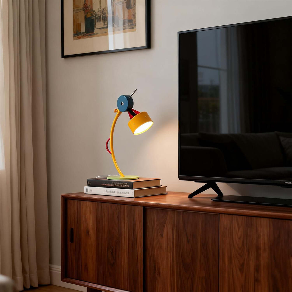 Zavira Table Lamp – Scandi Colorful Office Lamp