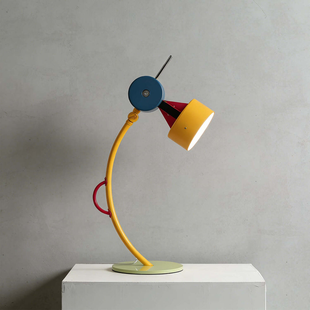 Zavira Table Lamp – Scandi Colorful Office Lamp