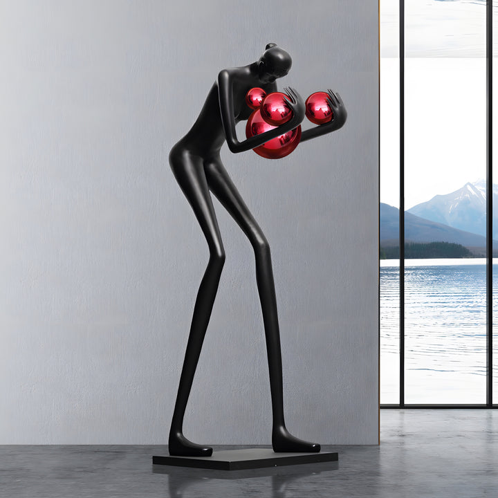 Zavon Sculptural Floor Lamp