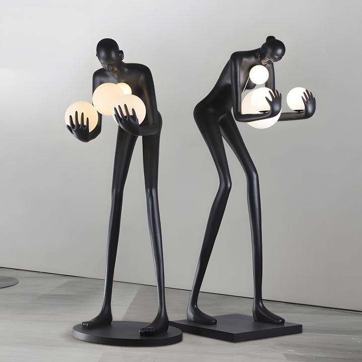 Zavon Sculptural Floor Lamp