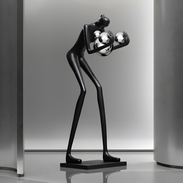 Zavon Sculptural Floor Lamp