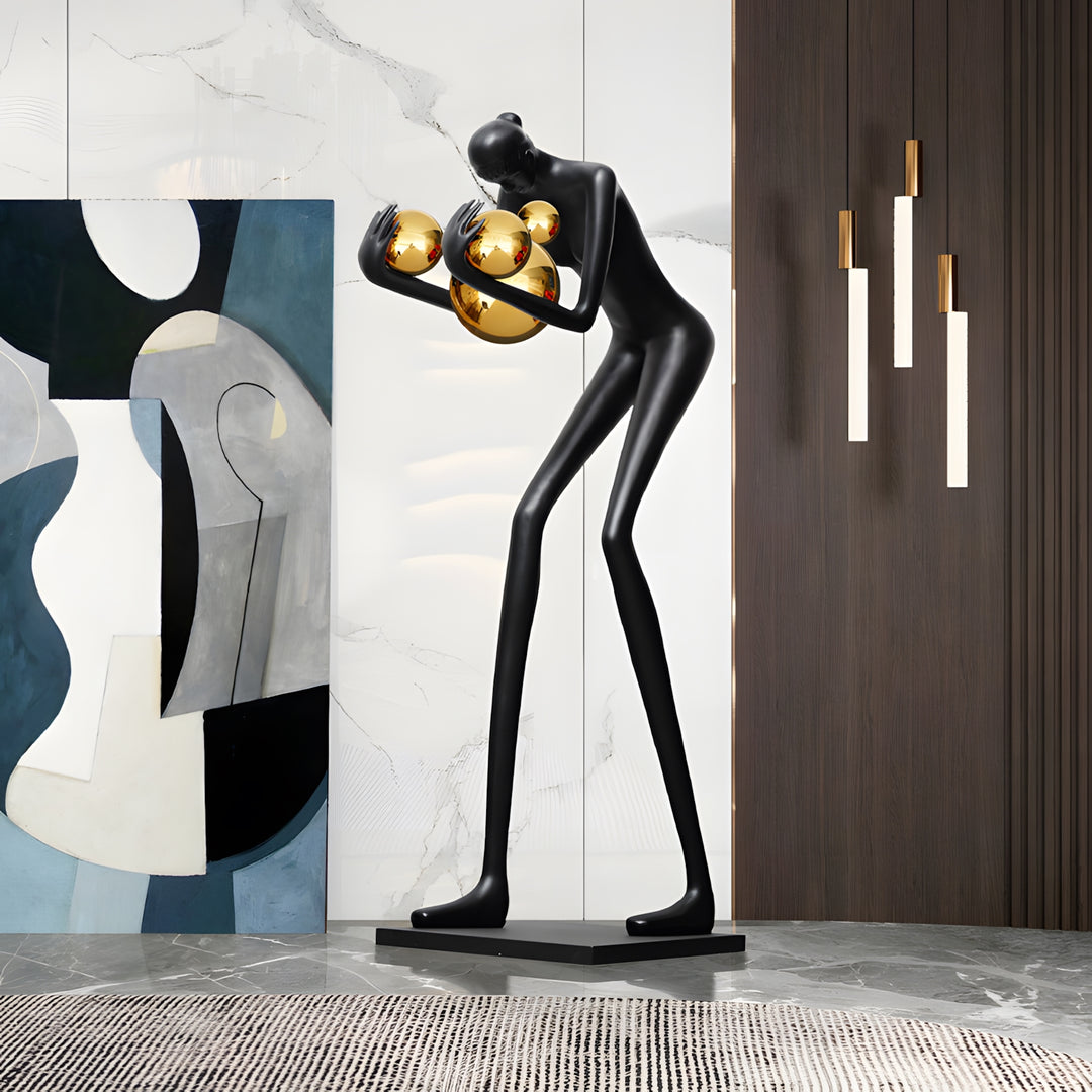 Zavon Sculptural Floor Lamp