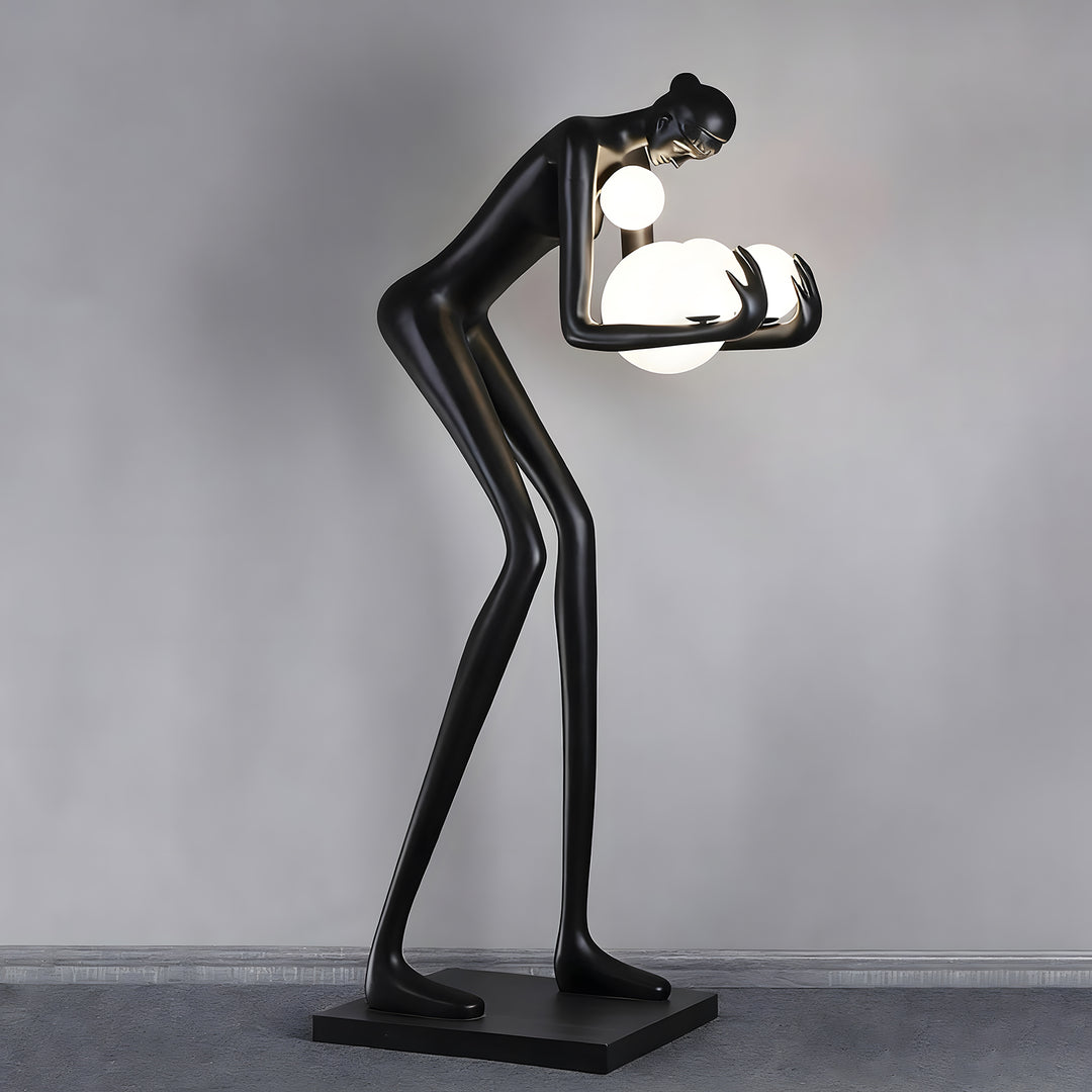 Zavon Sculptural Floor Lamp