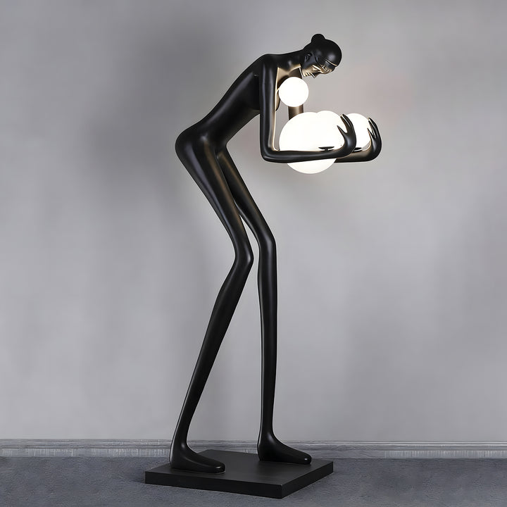 Zavon Sculptural Floor Lamp