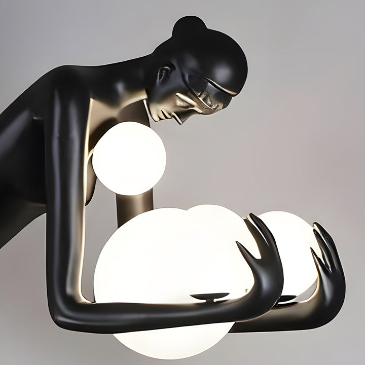 Zavon Sculptural Floor Lamp