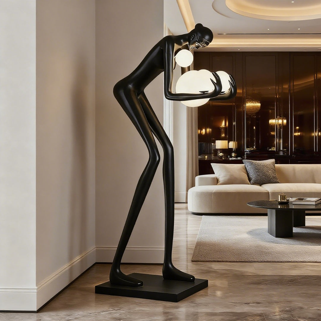 Zavon Sculptural Floor Lamp