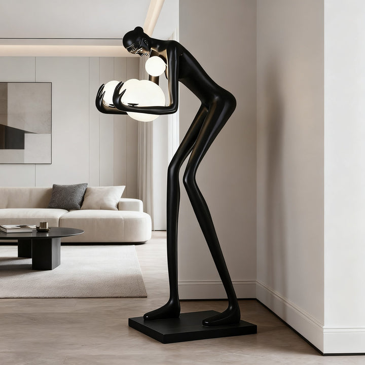 Zavon Sculptural Floor Lamp