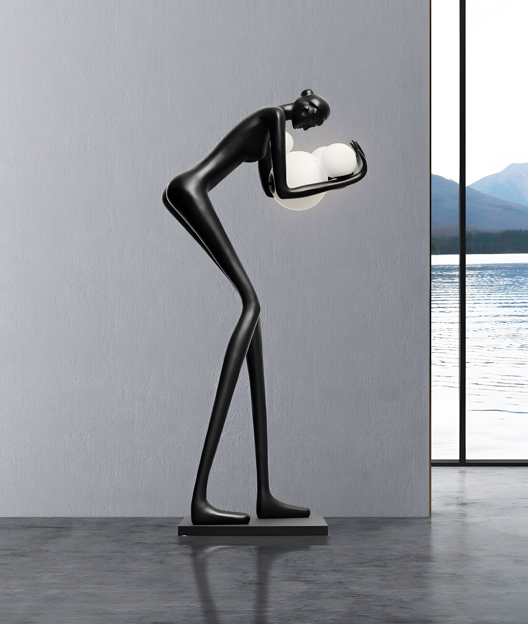 Zavon Sculptural Floor Lamp