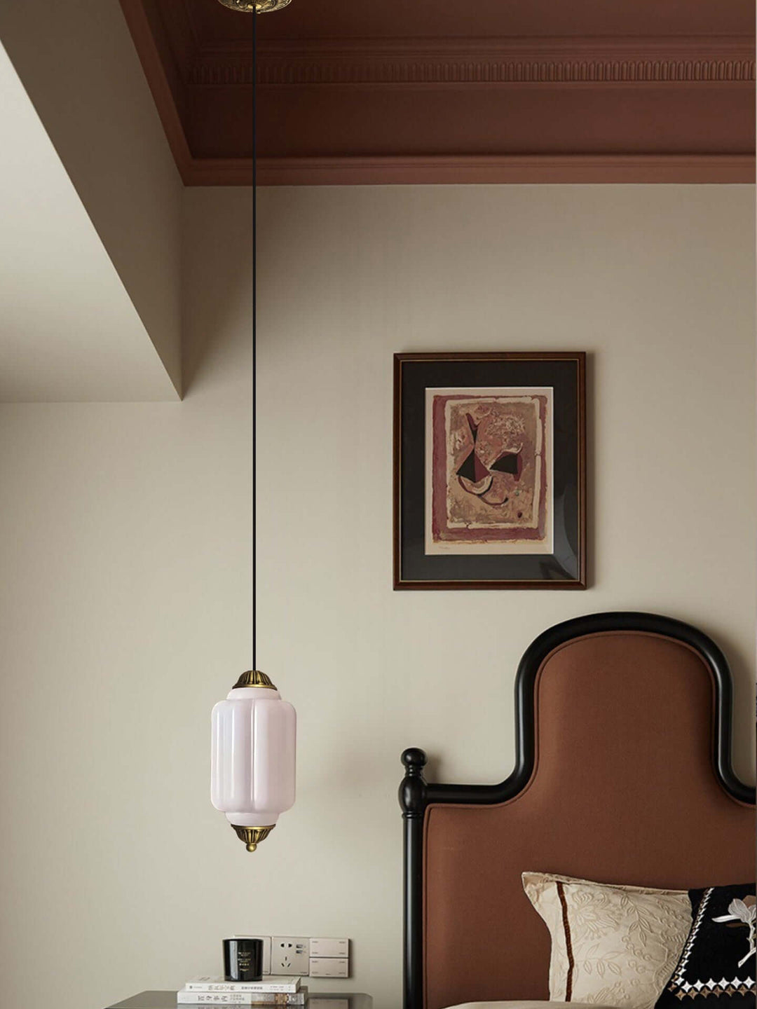 Zelvion Glass Pendant Lamp - Vintage Creative Glass Pendant Decor