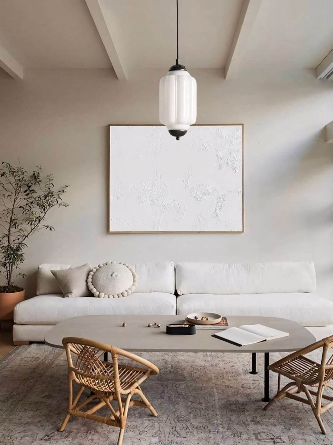 Zelvion Glass Pendant Lamp - Vintage Creative Glass Pendant Decor