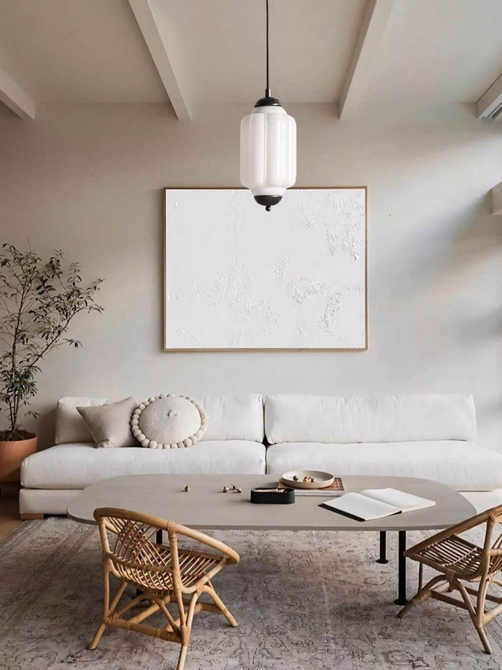 Zelvion Glass Pendant Lamp - Vintage Creative Glass Pendant Decor