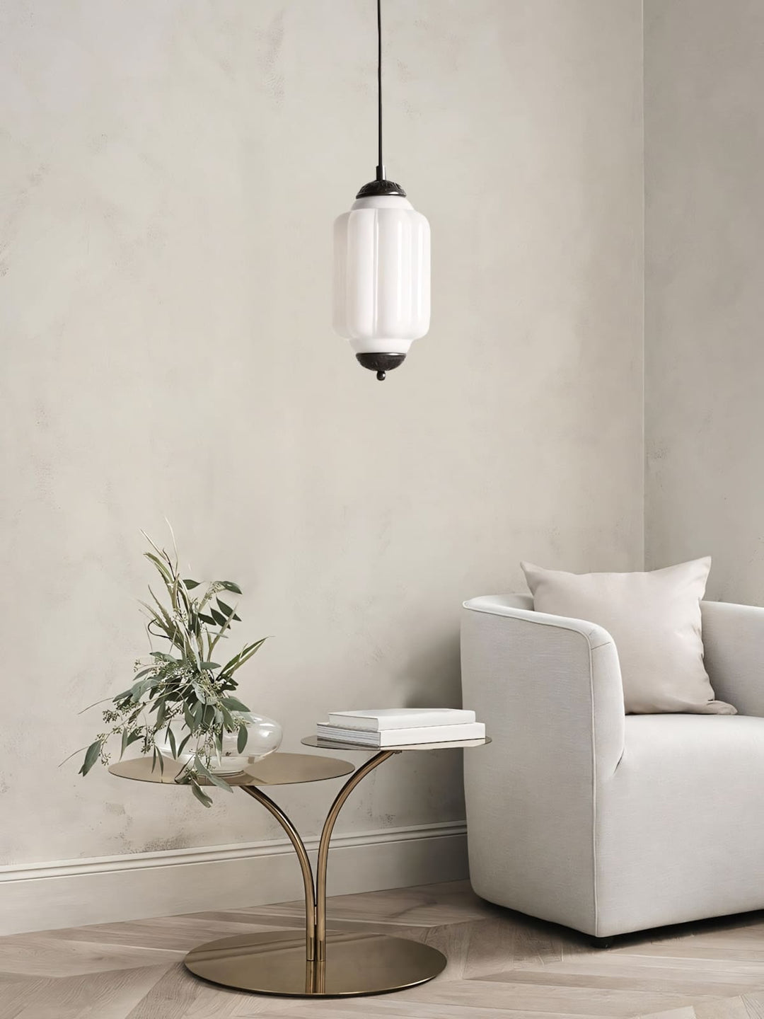 Zelvion Glass Pendant Lamp - Vintage Creative Glass Pendant Decor