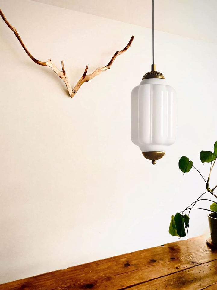 Zelvion Glass Pendant Lamp - Vintage Creative Glass Pendant Decor