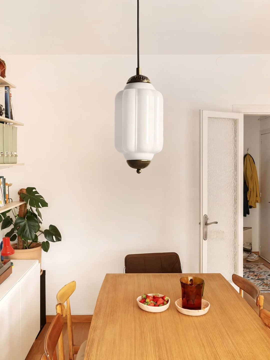 Zelvion Glass Pendant Lamp - Vintage Creative Glass Pendant Decor