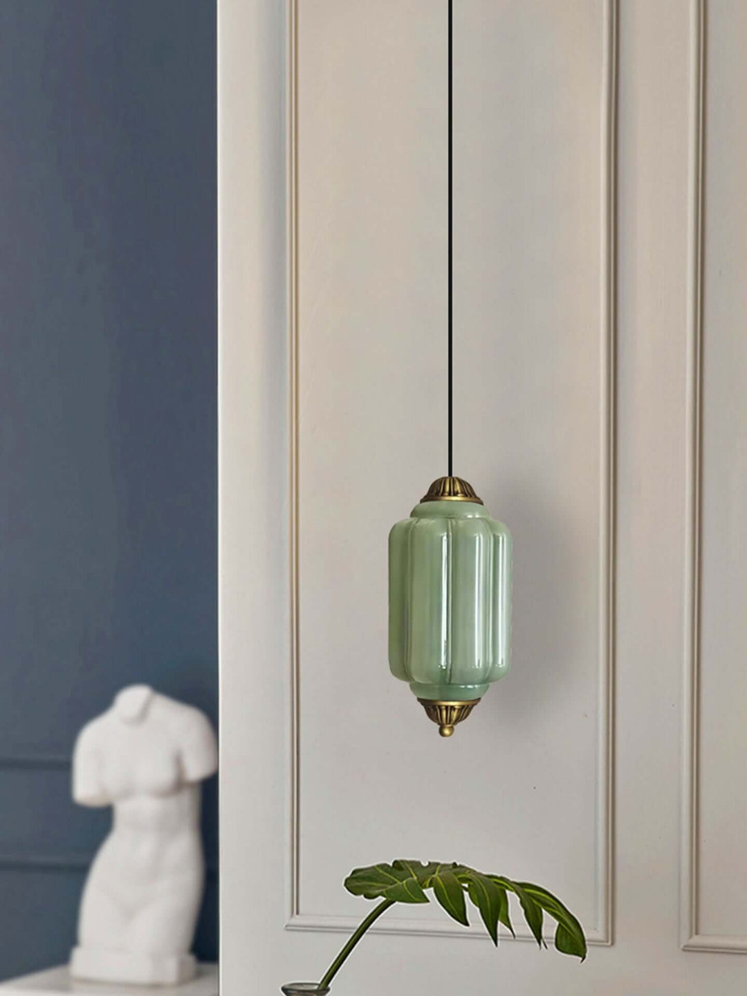 Zelvion Glass Pendant Lamp - Vintage Creative Glass Pendant Decor