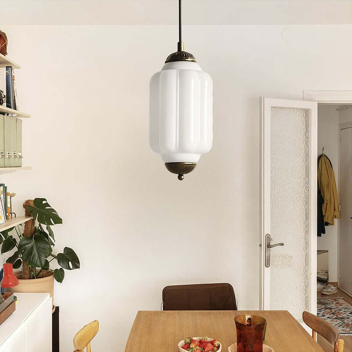 Zelvion Glass Pendant Lamp - Vintage Creative Glass Pendant Decor