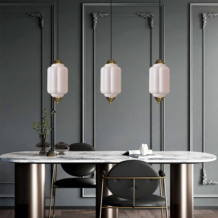 Zelvion Glass Pendant Lamp - Vintage Creative Glass Pendant Decor