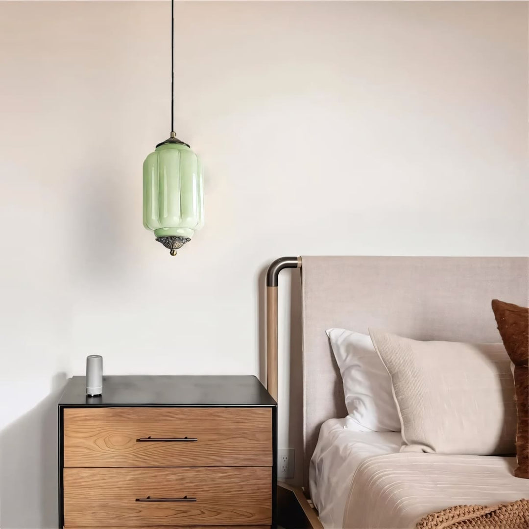 Zelvion Glass Pendant Lamp - Vintage Creative Glass Pendant Decor