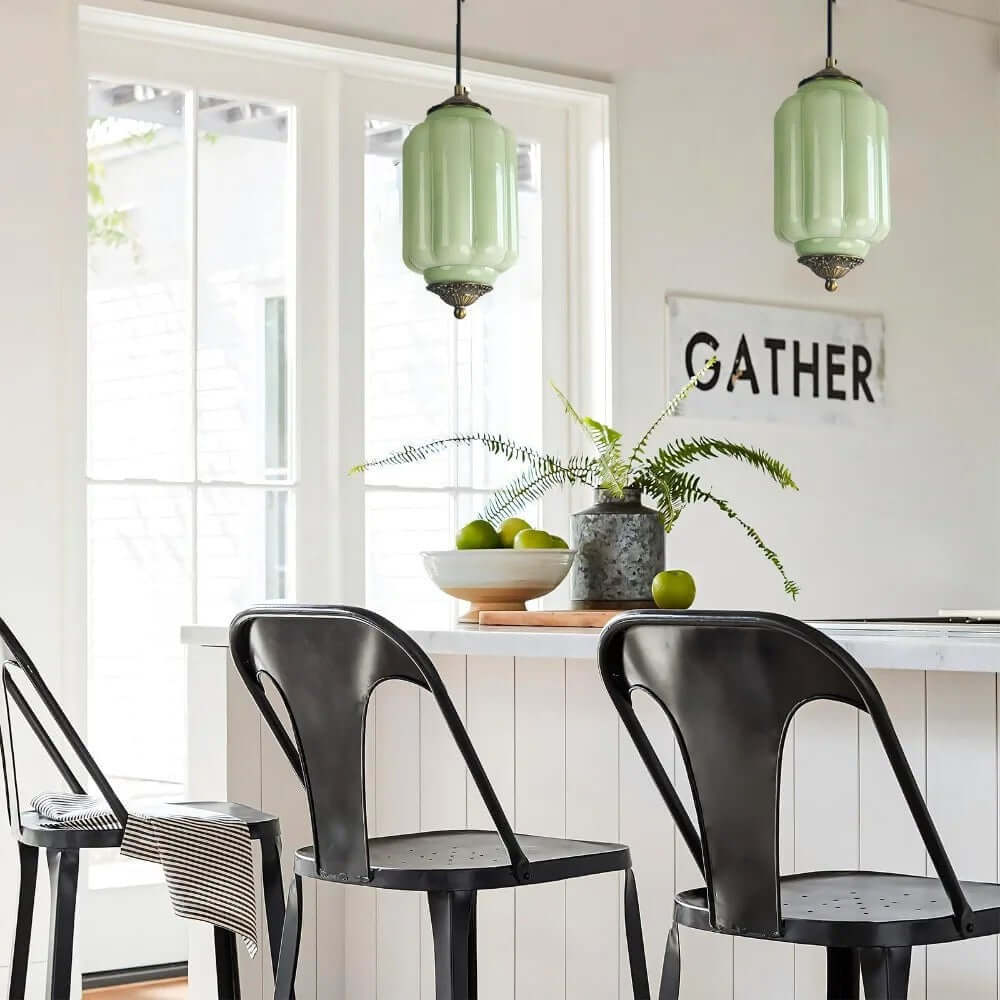 Zelvion Glass Pendant Lamp - Vintage Creative Glass Pendant Decor