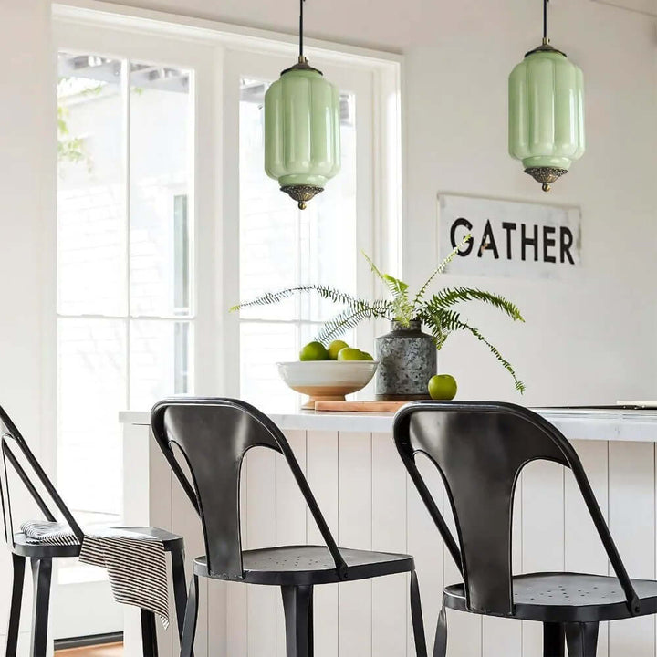 Zelvion Glass Pendant Lamp - Vintage Creative Glass Pendant Decor