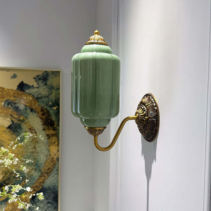 Zelvion Wall Sconce - Vintage Glass Lighting for Stylish Spaces